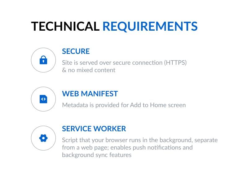 technical requirements